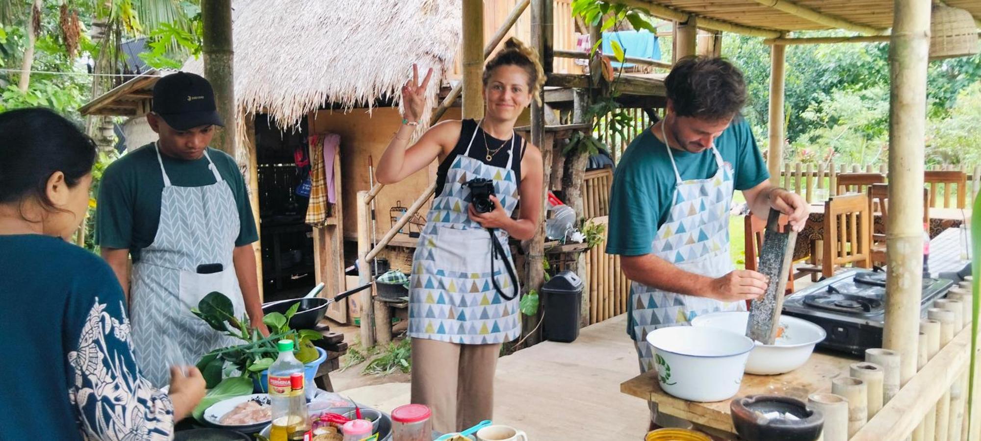 Girang Rinjani Bungalows Tetebatu Extérieur photo
